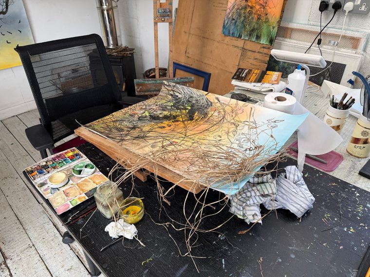 Sheila Anderson-Hardy’s studio I, 2026