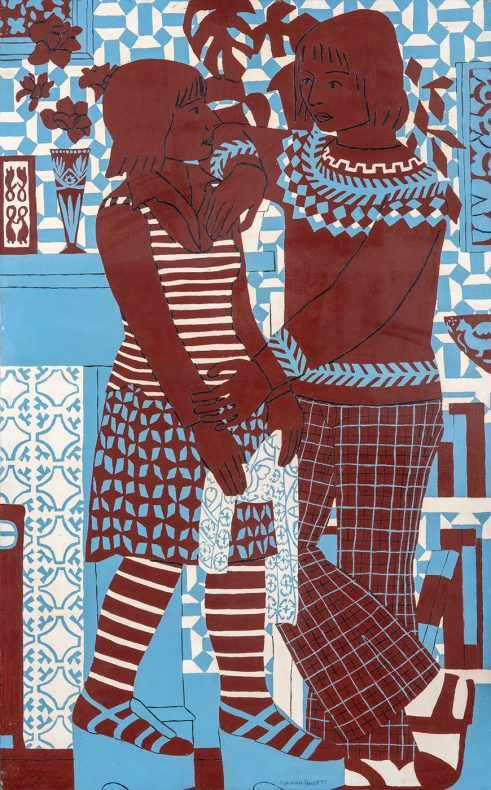Patterns in Blue and Red II
