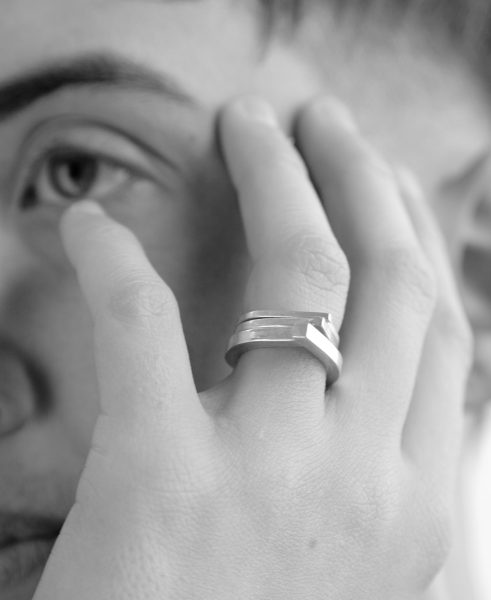 Square Nook Rings (set of 3)
