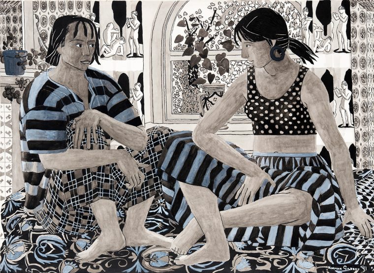 Mark and Barbara in the Attic