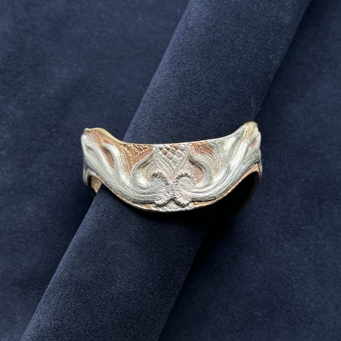 Antlers & Rowan Bronze Bangle