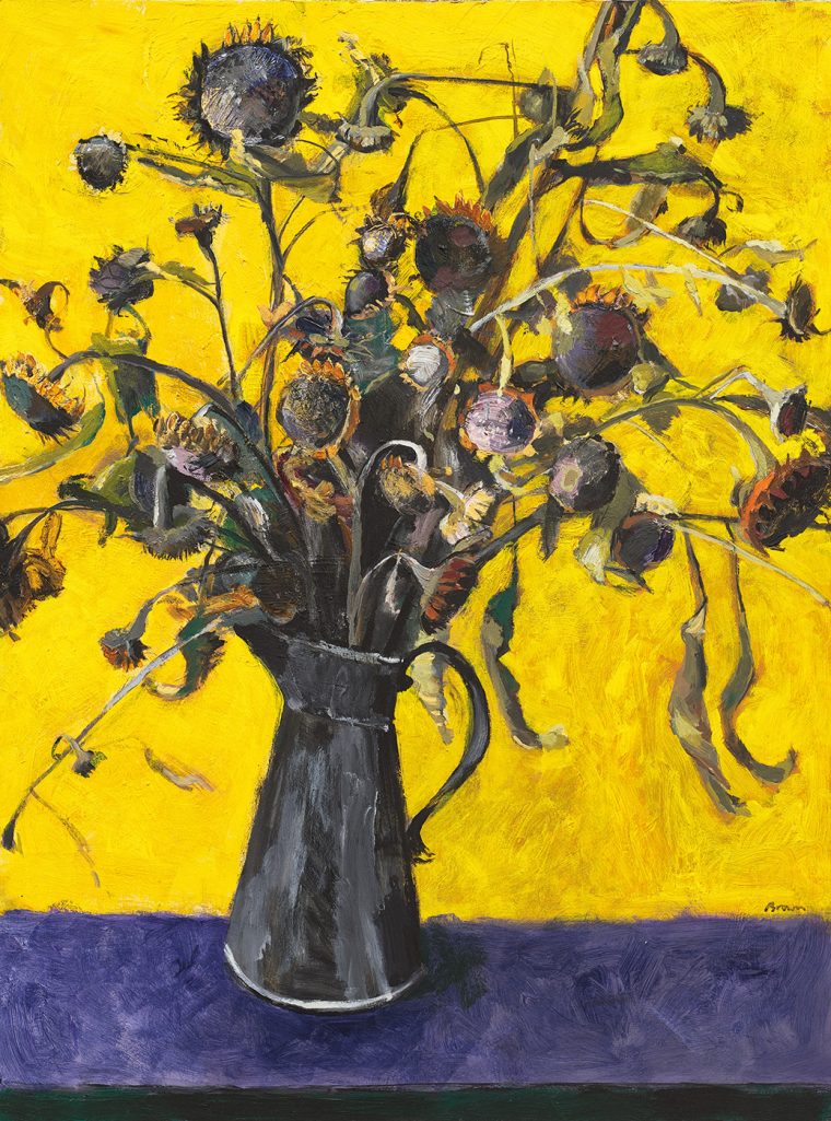 Dried Sunflowers