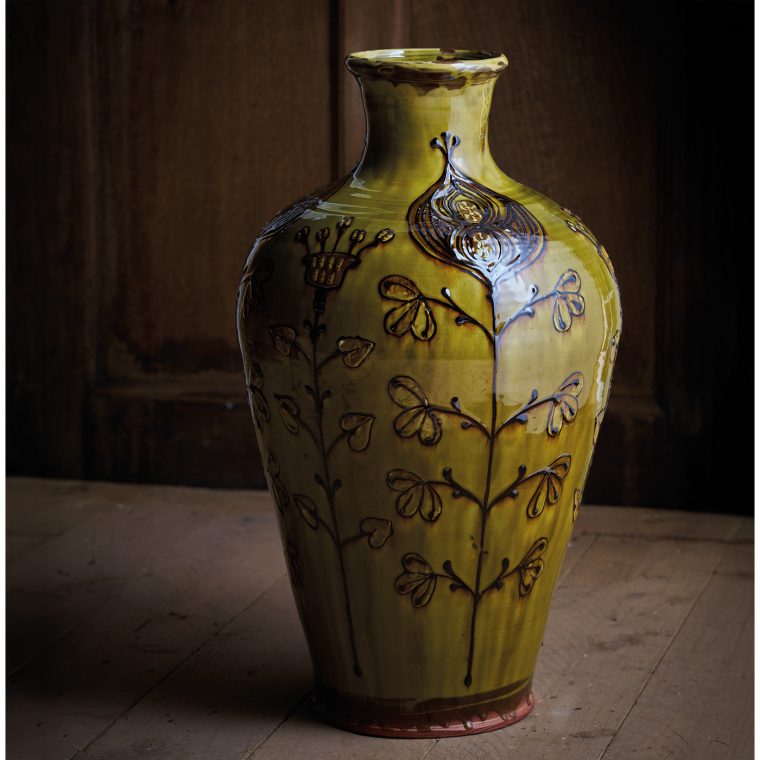 Galloway Spring Vase, Green