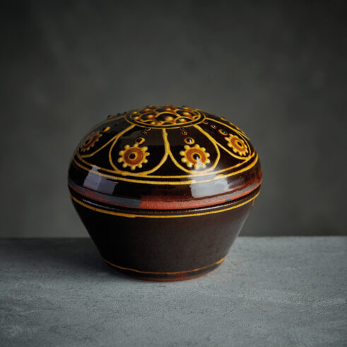 Daisy Box, Large, Black