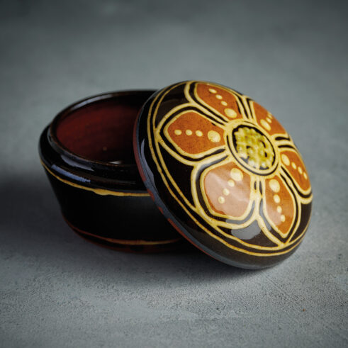Dahlia Box, Small, Black
