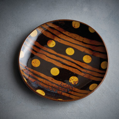 Abstract Dish IV, Black