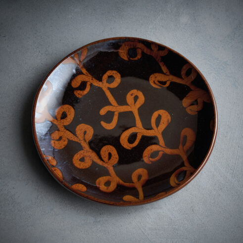 Abstract Dish III, Black