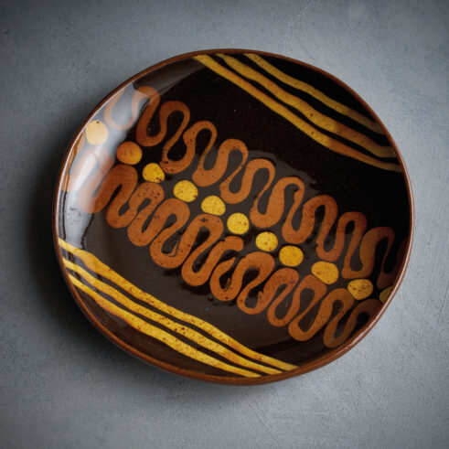Abstract Dish I, Black