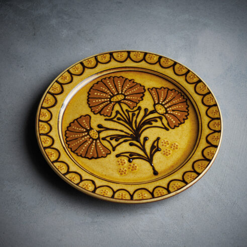 Scaevola Trio Plate, Yellow