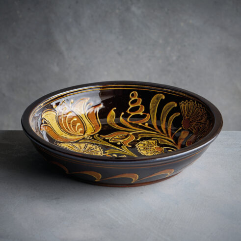Abundance Dish, Black