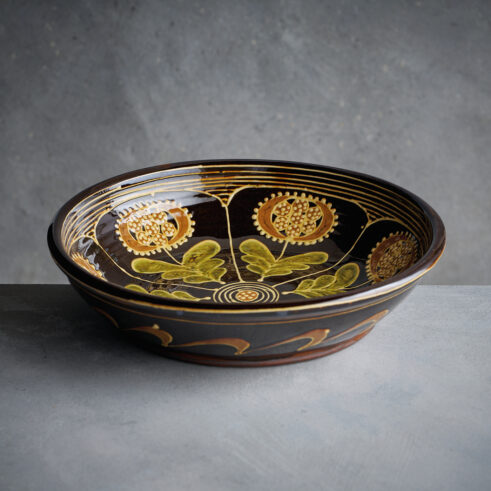 Sextant Poppy Dish, Black