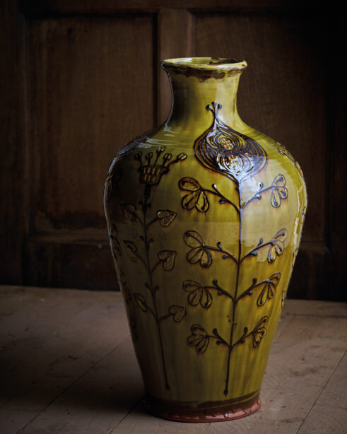 Galloway Spring Vase, Green