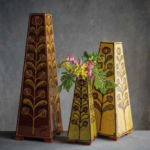 Obelisk Vases