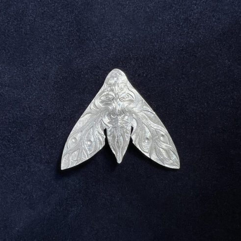 Convolvulus Hawk Moth Brooch