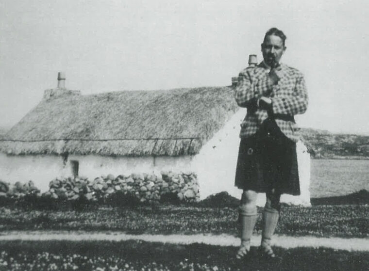 F.C.B. Cadell on Iona, c.1929