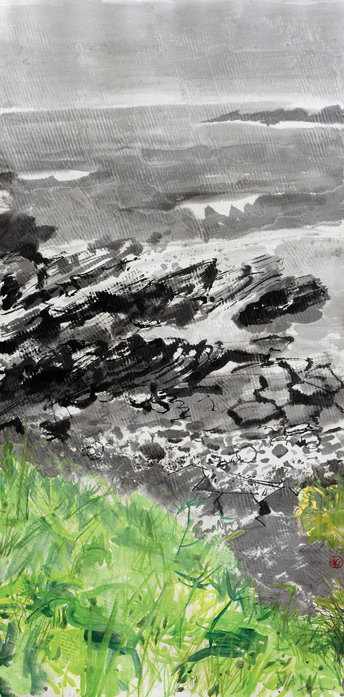 Rain Shore, Brough of Birsay