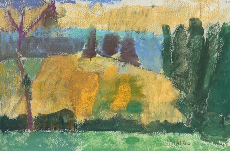 Landscape near Bemersyde, Scottish Borders