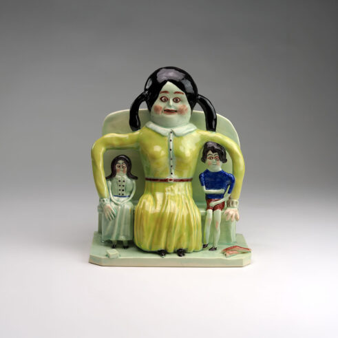 Mother with Two Children