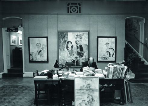 John Bellany exhibition at The Scottish Gallery, 1986