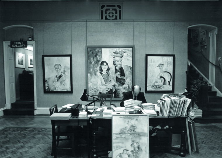 John Bellany exhibition at The Scottish Gallery, 1986