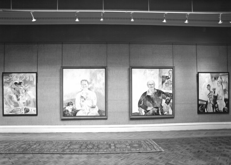 John Bellany exhibition at The Scottish Gallery, 1986