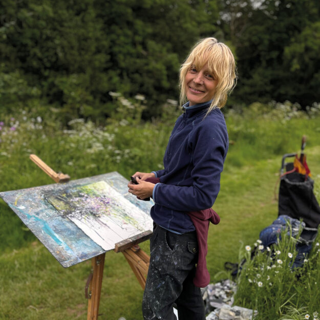 Live Painting with Pascale Rentsch