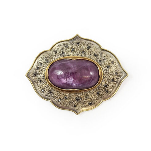 Ruby Jewel Brooch
