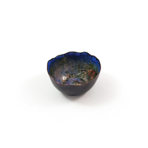 Peedie Copper Enamel Bowl III
