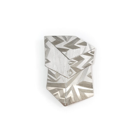 Box Brooch, engraved original
