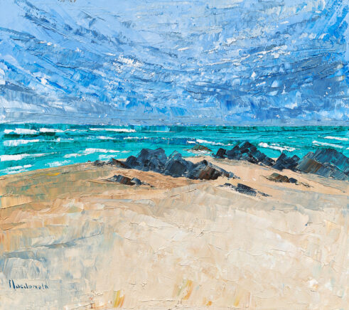 Windy Sky & Breakers, Summer Beach (Surfer’s Paradise)