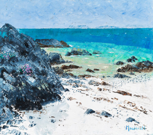 Towards Gigha and Islay from Ronachan, Kintyre
