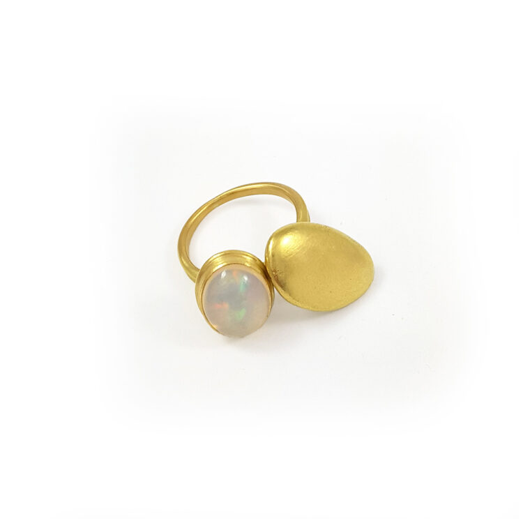 Drop of Water, Drop of Gold Ring