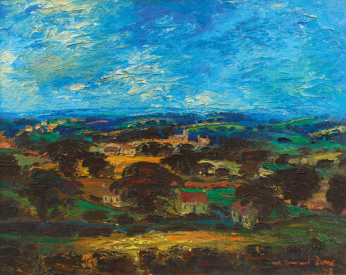 Landscape with Houses