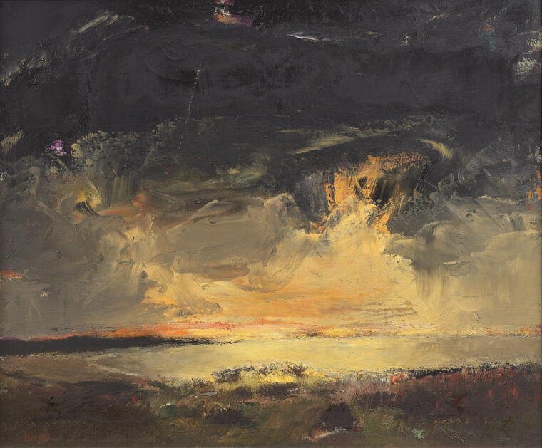Storm over the Sea, Harris