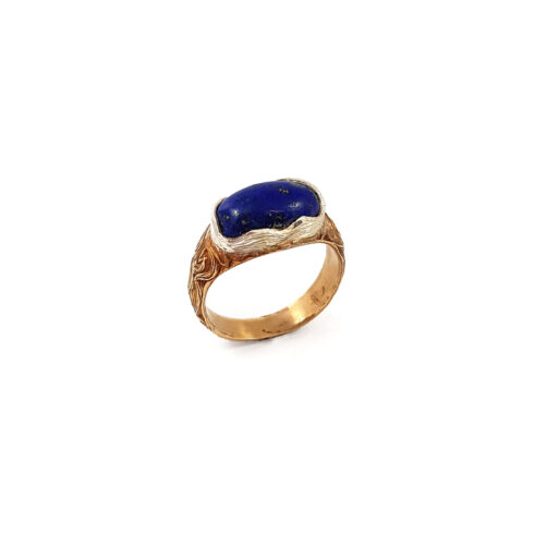 Bronze Lapis Lazuli Ring I