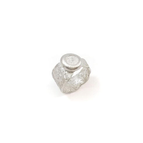 Thistle Ring with Flowers
