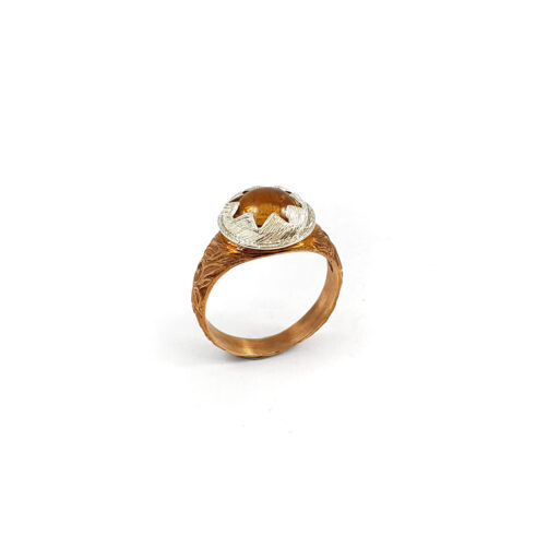 Bronze Citrine Ring