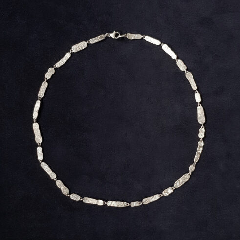 Silver Bitsy Necklace