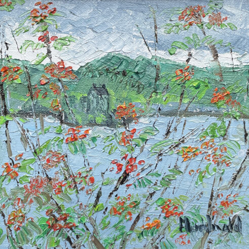 Duntrune from the Tow Path