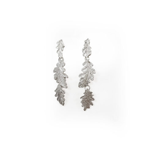 Oak Leaf Drop Earrings