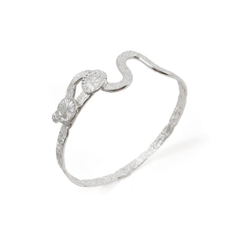 Flower Squiggle Bangle