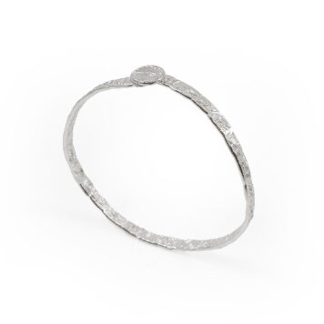 Scroll Die Flower Bangle II