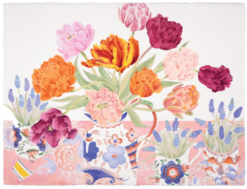 Tulips and Spring Blues
