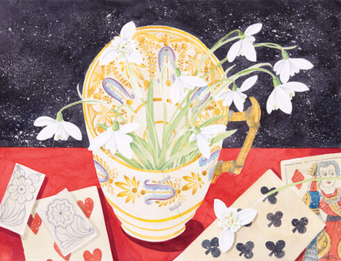 Snowdrops in Ed’s Regency Cup