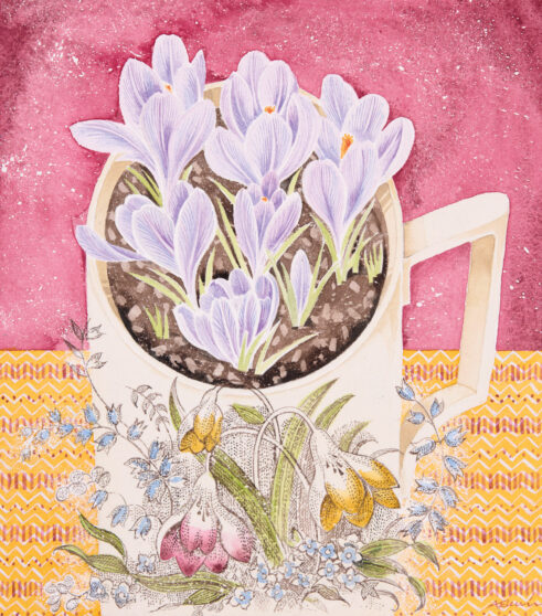 Crocus in Spring Cup