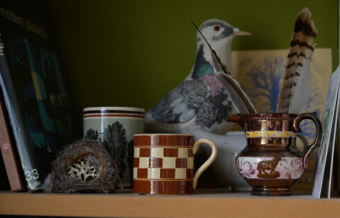 Angie Lewin still life objects, 2026