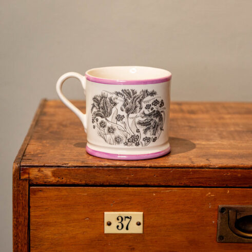 Tulips and Summer Flowers Mug